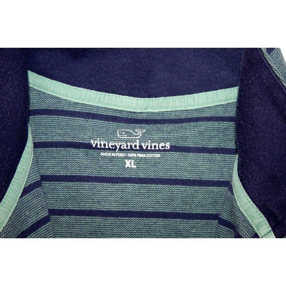 Vineyard Vines Mens Long Sleeve Zip Pullover Shirt - Picture 6 of 6